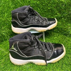 Nike Kids Black and White High-Top Sneakers